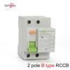 2P 4P 63 Amp Type B 10KA RCCB RCD 230V 400V 30mA Residual Current Circuit Breaker TORD6B-63 ► Photo 1/6