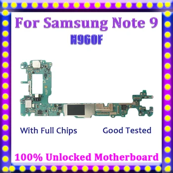 

For Samsung Galaxy Note 9 Motherboard N960F,100% Unlocked Logic Board For Samsung Galaxy Note 9 N960F Mainboard With Android