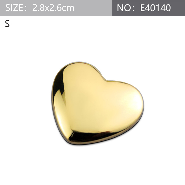 Car Stickers Badge Emblem 3d Metal Decoration Love Star Styling Decal For Car Body DIY Exterior Motorcycle Accessories