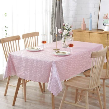 

Printed high-grade waterproof, anti-scald, oil-proof, disposable PVC table cloth fabric rectangular table cloth coffee table mat