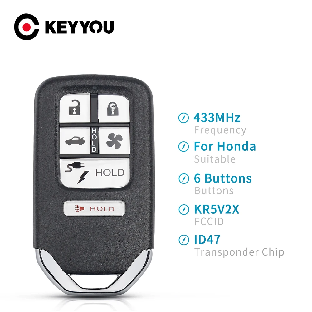 KEYYOU Замена KR5V2X Интеллектуальный Автомобильный ключ дистанционного управления