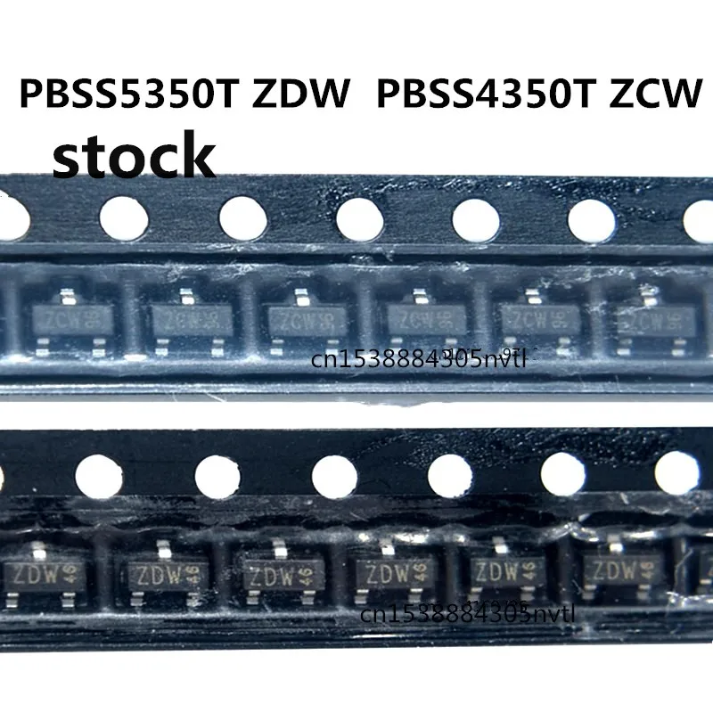Original 20pcs/ PBSS5350T ZDW PBSS4350T ZCW SOT 23|Integrated Circuits ...