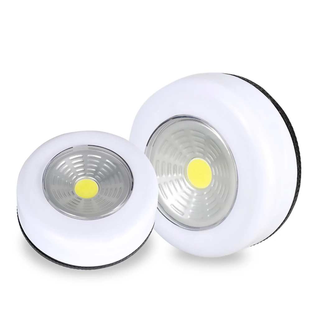 LED Under Cabinet Light With Adhesive Sticker Wireless Wall Lamp Wardrobe Cupboard Drawer Closet Bedroom Kitchen Night Light 5