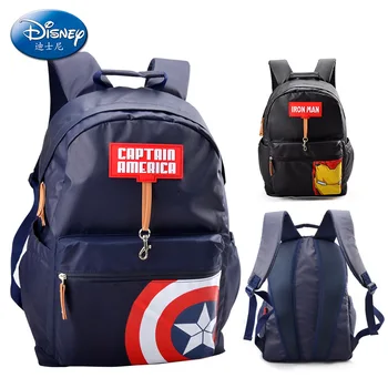 

Genuine child school bag Captain America Primary school student Junior high school student Backpack Disney child backpack