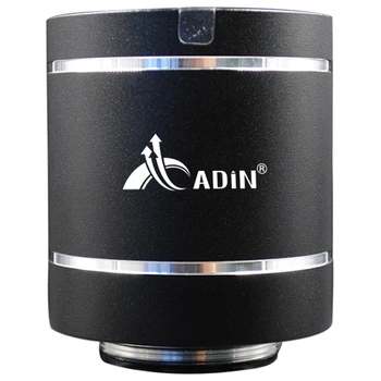 

Adin Bluetooth Vibration Speaker Remote Control Portable FM Radio Wireless Speaker 20W Column Bass Computer Speakers