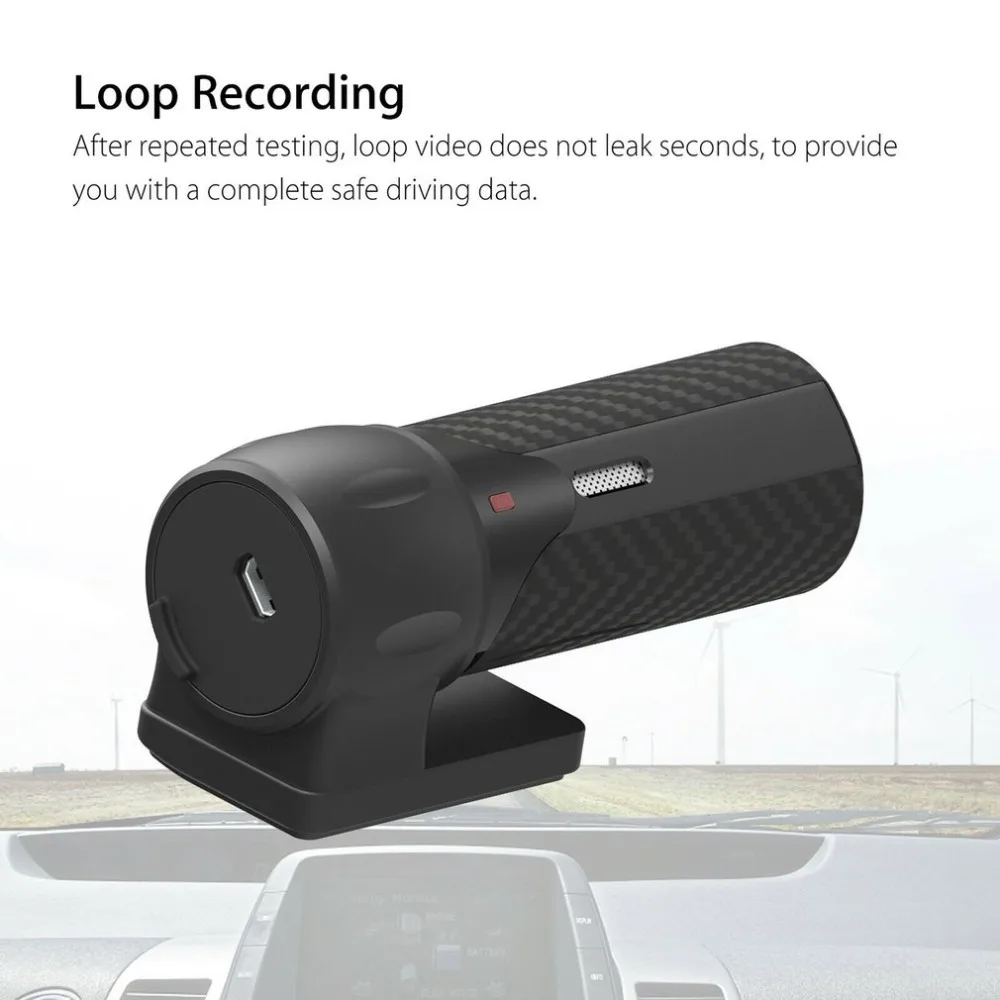 1080P Автомобильная hd-камера DVR регистратор с Wi-Fi g-сенсором режим парковки wifi HD камера мониторинга автомобиля