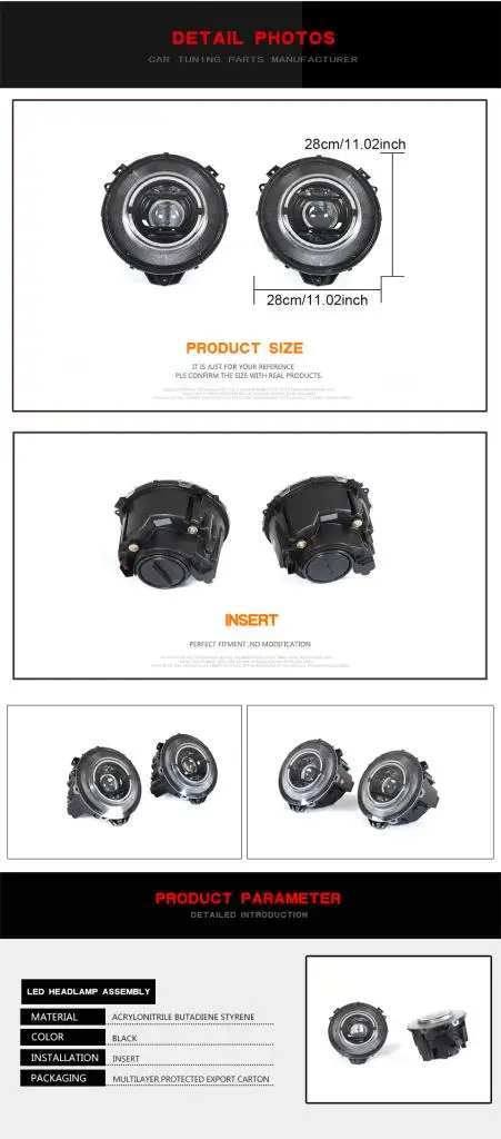 W463 светодиодный светильник на голову для Mercedes-Benz G Class W463 G500 G550 G55 G63 AMG 2004- светодиодный головной светильник s стиль