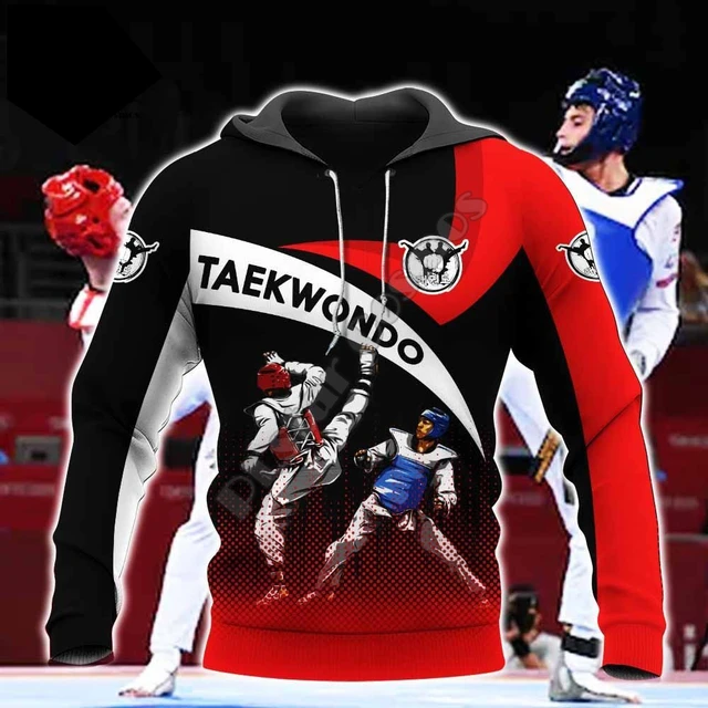 NewFashion Cosplay Martial Arts Sports Taekwondo Sportswear Tracksuit  Harajuku 3DPrint Men/Women Funny Casual Jacket Hoodies A-5
