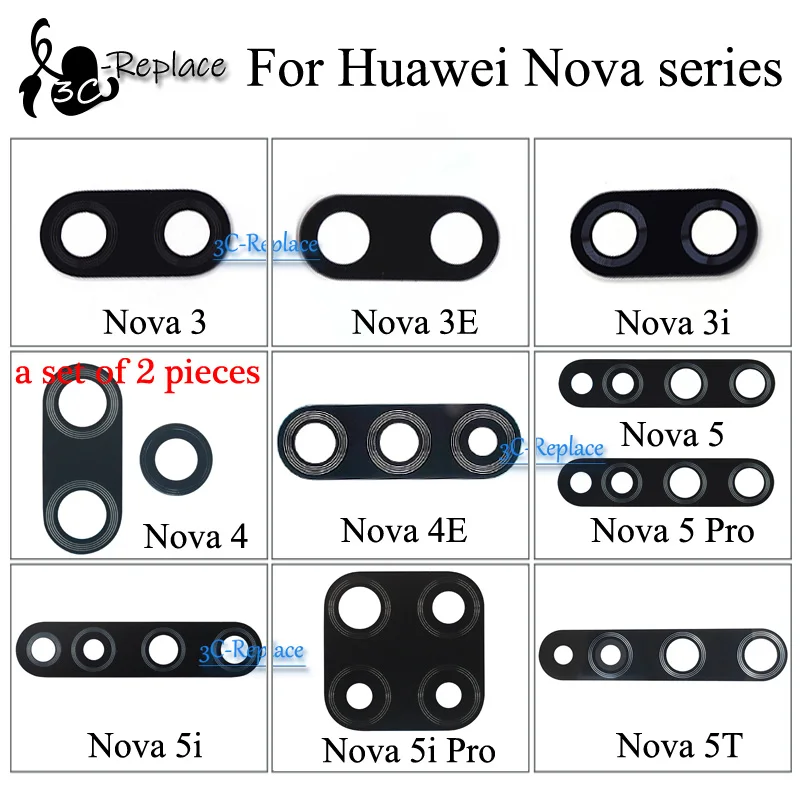 Запасные части для задней камеры huawei nova 3 3e 3i 4 4e 5 5pro 5i 5i pro 5t