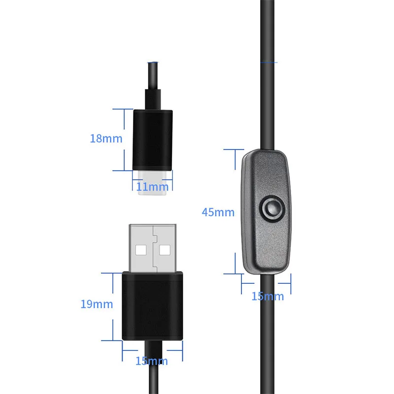 Кабель USB Type C 3A для Samsung S10 S9 S8 Huawei P30 Pro провод быстрой зарядки телефона зарядный