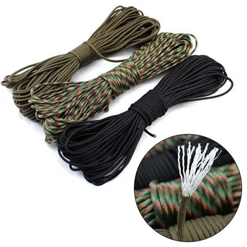 

31M Professional Rock Climbing Rope Outdoor Hiking Accessories Lifeline Climbing Safety Downhill Static Rope