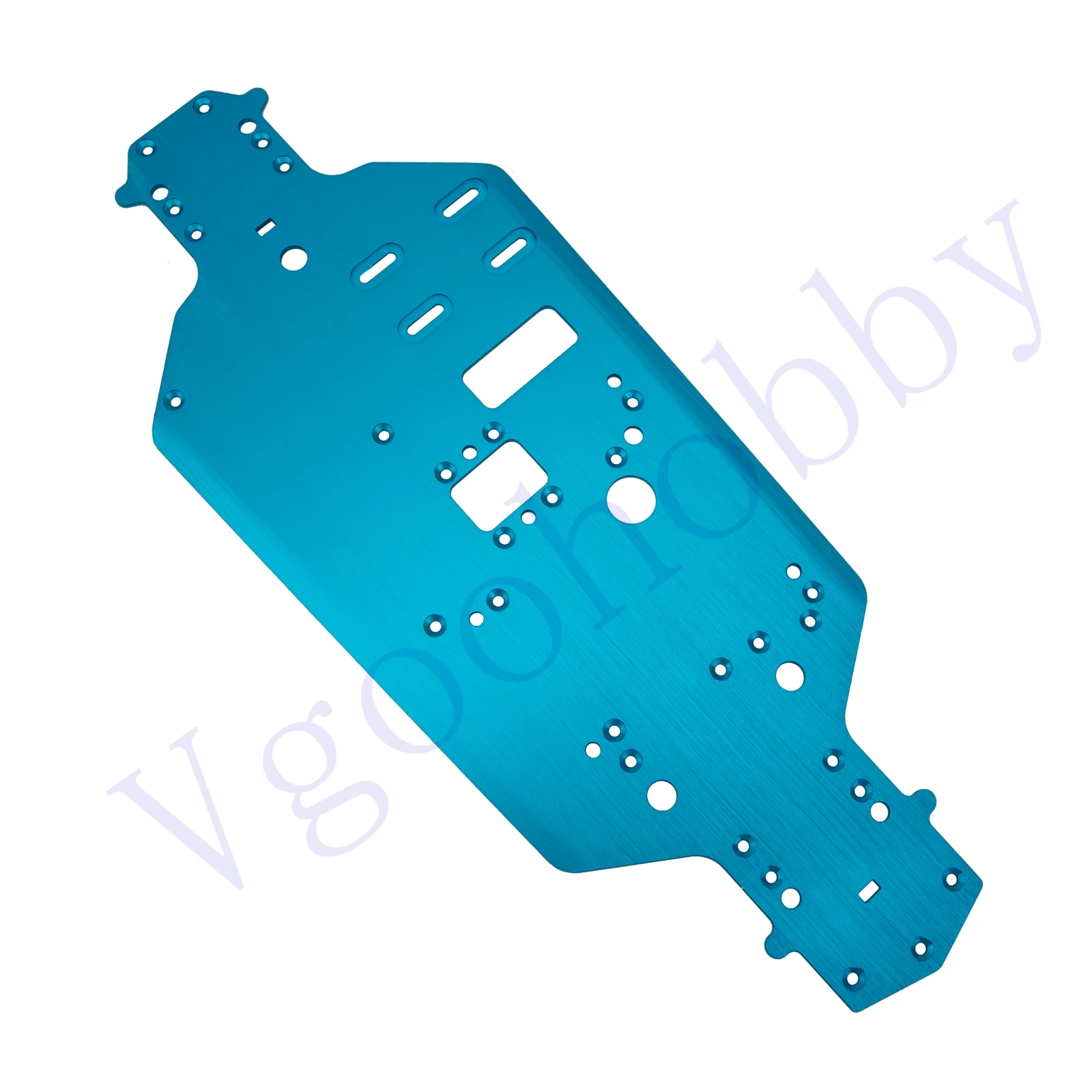 Aluminum Alloy Chassis Plate 02001 Replacement Upgrade Parts for Redcat Racing HSP 94101 94102 1