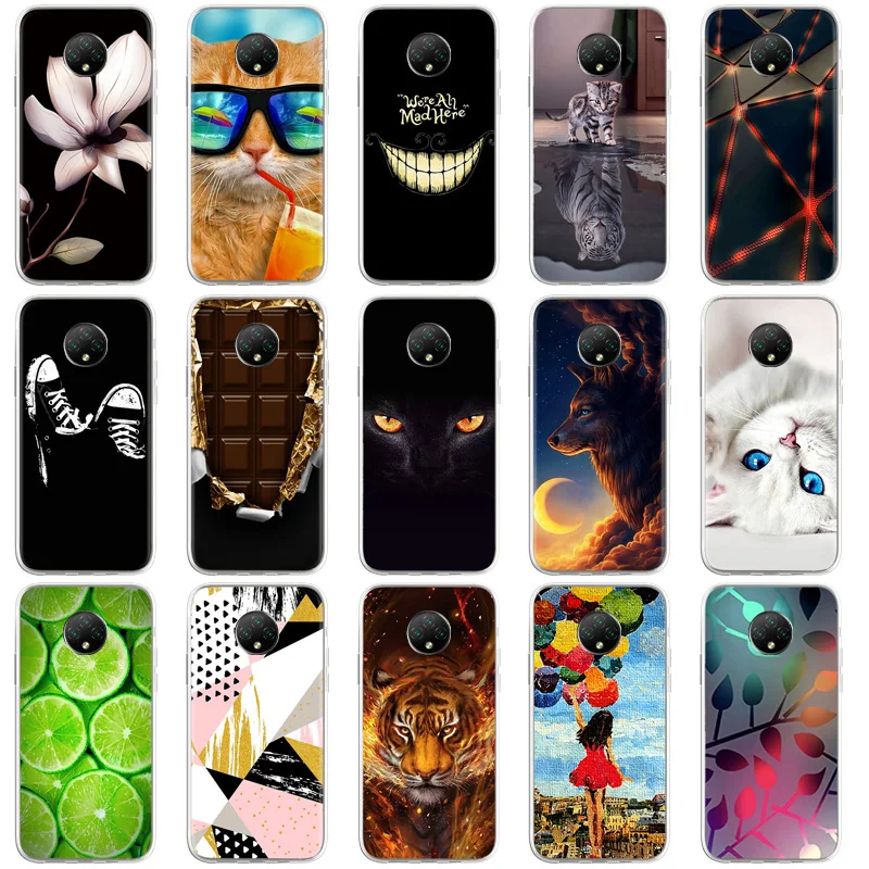 Doogee N20 Pro Case For Doogee N10 X20 X60L Y6 Y8C Y9 Plus Case Silicone Cartoon Back Cover on Doogee X60L X 60L Phone Bumper