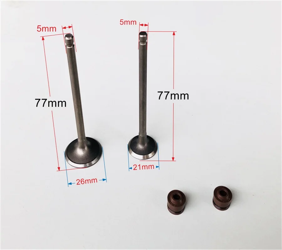 Двигатель мотоцикла клапан впуска Выпускной стволовых уплотнение масла для Honda