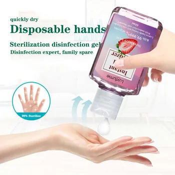 

99% Bacterial Fungus Virus killer 60ML Alcoholic Hand Sanitizer