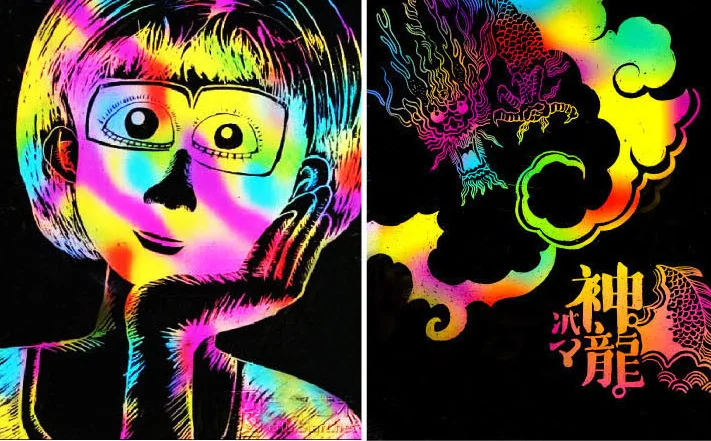 10 шт. детские игрушки для рисования, Детские рисовальные бумажные картины, Обучающие Развивающие игрушки, размер для защиты окружающей среды 18x25 см