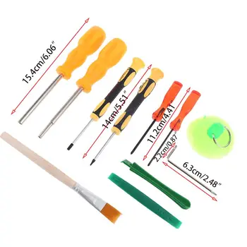 

12 12 in 1 Triwing Screwdriver Set Durable Screwdriver Tool Full Triwing Screwdriver Repair Kit GameBit Tool Kit for Nintendo