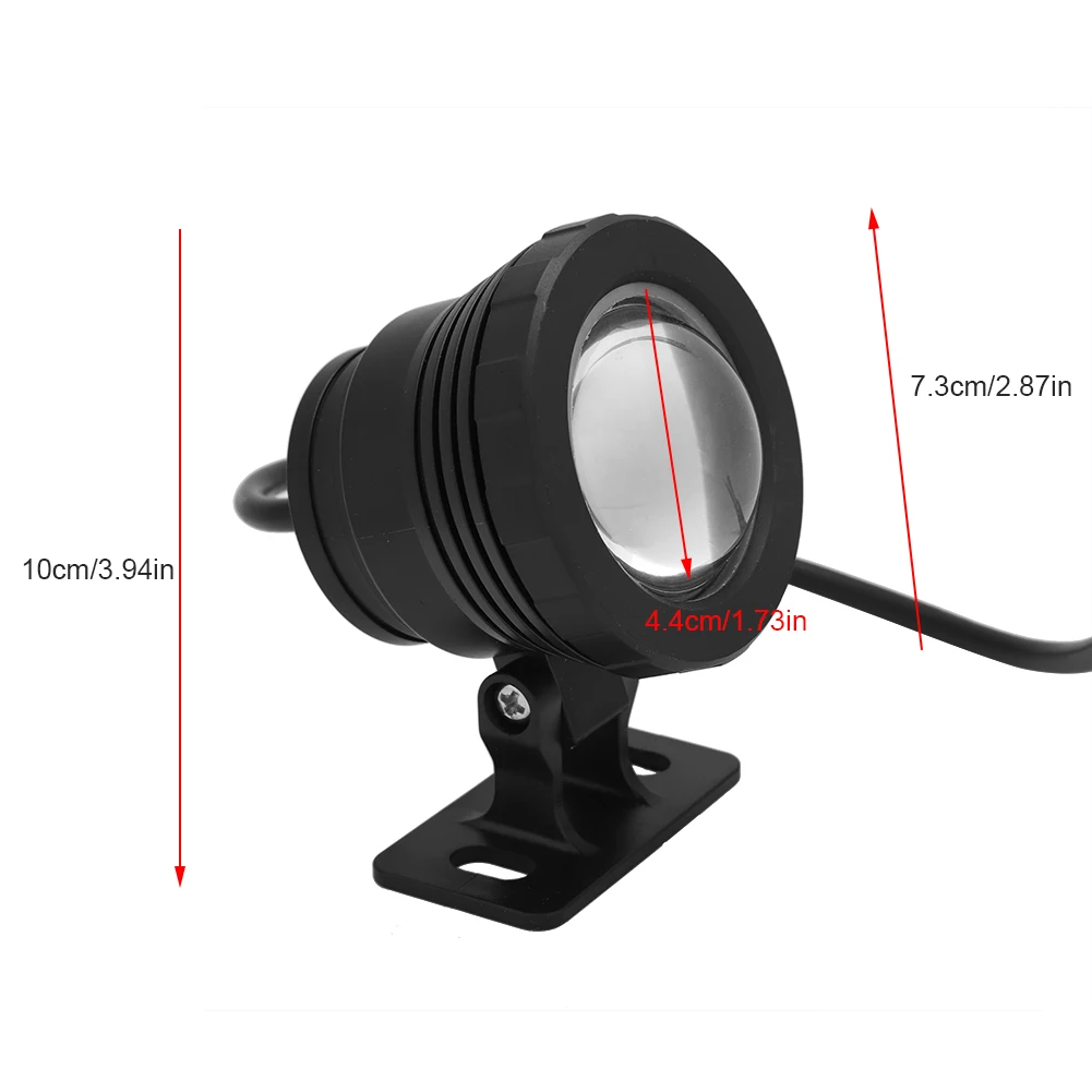 5 Вт RGB Открытый водонепроницаемый светодиодный светильник для бассейна садовая лампа с пультом дистанционного управления