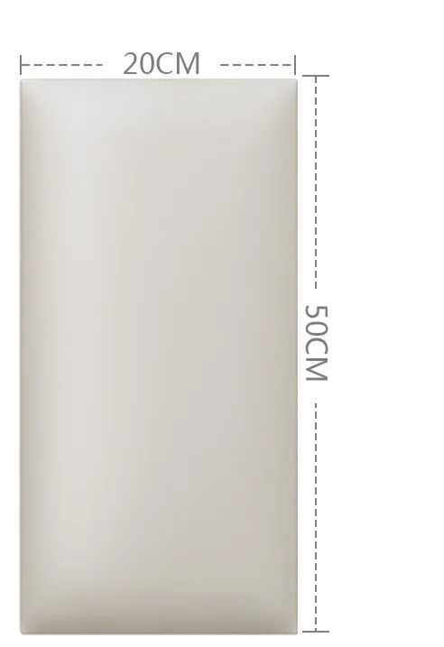 C 20cmx50cmx2pcs Изголовье мягкая Наклейка на мешок фон татами стена вокруг кровати Вай детская Краш мягкая сумка спальня Задняя Пена Наклейка на стену - Цвет: C 20cmx50cmx2pcs