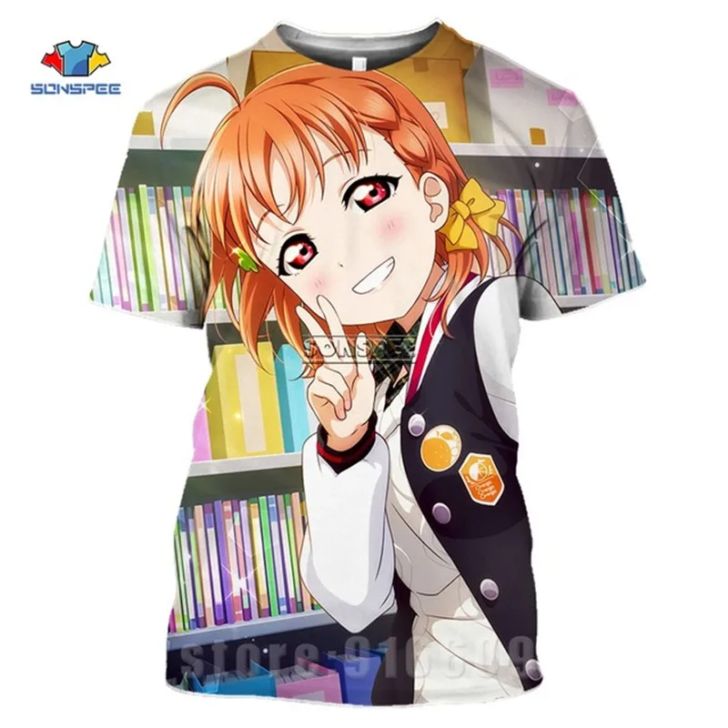 Sonspee 3d Print T Shirt Gym Clothes Anime Cartoon T Shirt Streetwear Loli Men S Tshirts Women Fashion T Shirts Aliexpress