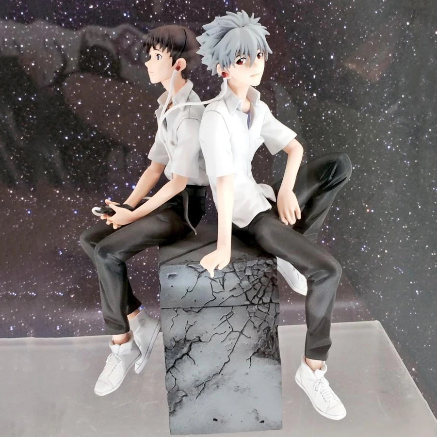 2 шт. EVA аниме фигурки Каору Нагиса Синдзи Икари евангелион Kaworu Nagisa Shinji Ikari игрушка