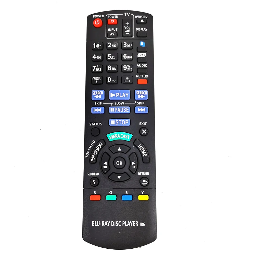 

New Replacement N2QAYB000574 For Panasonic Blu-Ray DISC Player Remote Control DMP-BDT310 BDT210-US DMP-BDT215 Fernbedienung