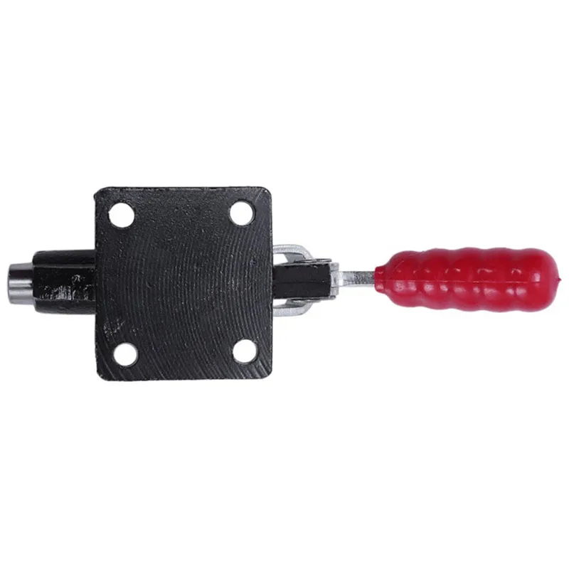 2Pcs Toggle Clamp 90 Degree Capacity 227Kg 500Lbs 32mm Plunger Stroke Push Pull Toggle Clamp Rod Arm Welding Machine