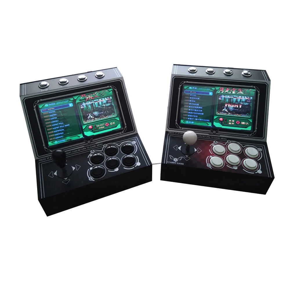

online shopping 9 inch LCD verticle table cabinet with 3000 in 1 game bord & joystick button& 1, 2 player