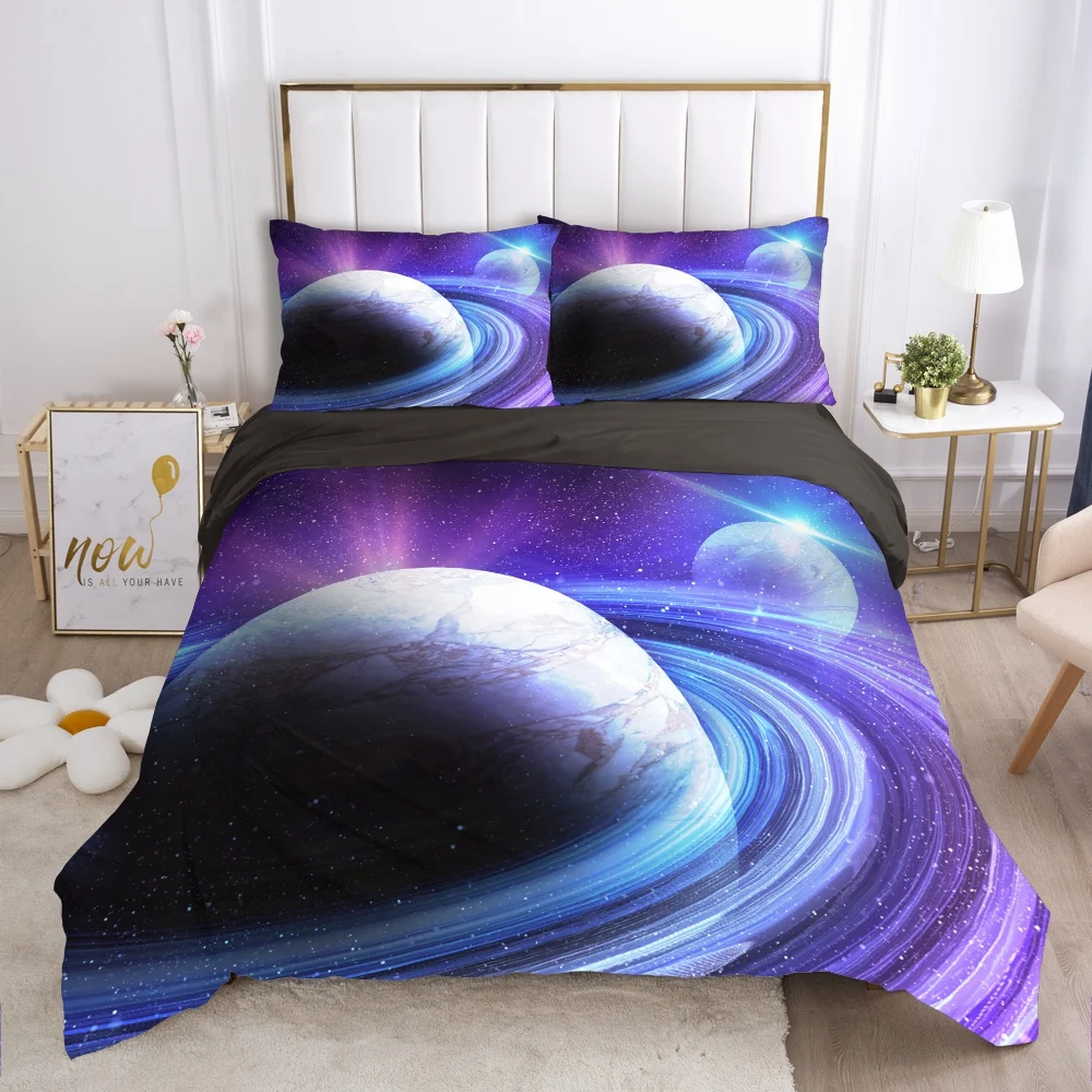 Set biancheria da letto Galaxy set copripiumino singolo King