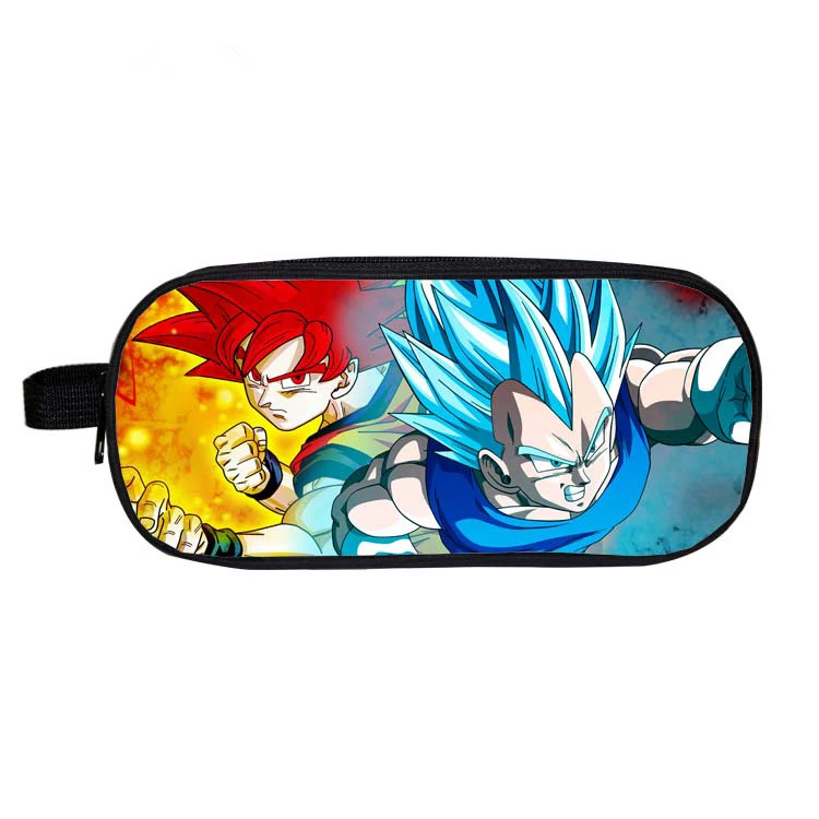 Классический Dragon Ball Sun Goku PencilCase для детей, мальчиков и девочек, студентов, канцелярская сумка, новые детские подарки, милый пенал, модная сумка
