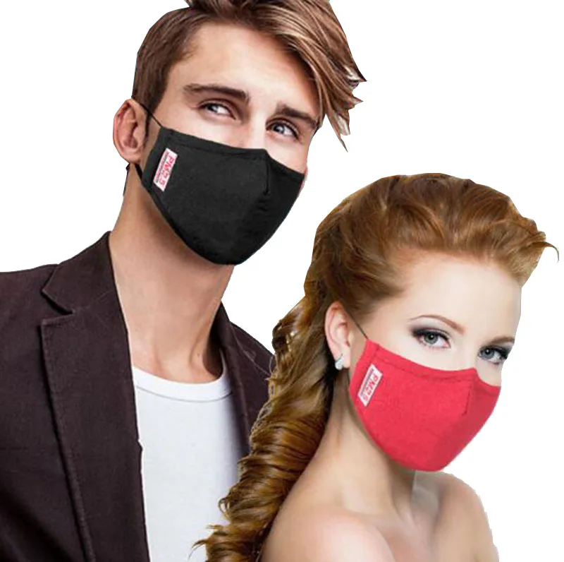Fast shipping 5pcs/lot PM2.5 mask with Activated carbon filter anti dust Windproof Mouth-muffle Face masks | Спорт и развлечения