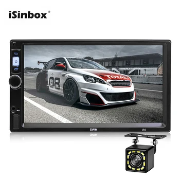 

ISINBOX Head Unit Car Radio Android 8.1 GPS Navigation Multimedia Player Wifi Reversing Camera Bluetooth Autoradio 2 Din FM AUX