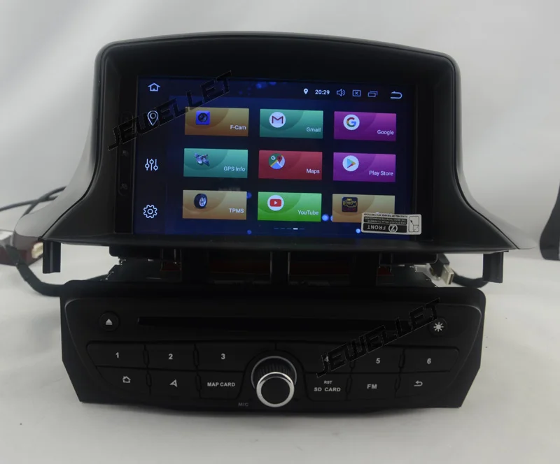 Восьмиядерный ips экран Android 9,0 автомобильный DVD gps Радио Навигация для Renault Megane III Fluence с 4G/Wifi DVR OBD зеркальное соединение