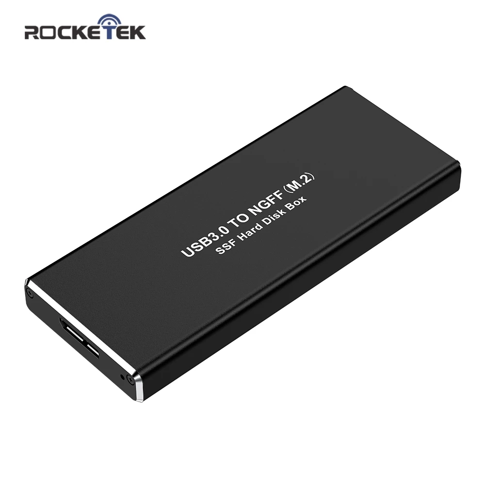 Rocketek M2 SSD чехол 5GPS M.2 для usb type C корпус 3 0 адаптер PCIE NGFF SATA M/B ключевой диск коробка