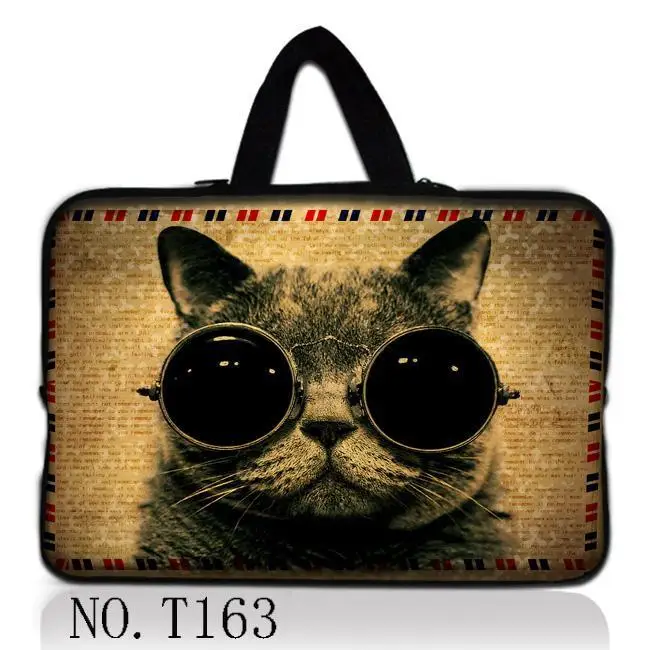Солнцезащитные очки Cat Laptop Sleeve 14, 15,6 дюймов Сумка для ноутбука 13,3 для MacBook Air Pro 13 Чехол, сумка для ноутбука 11,13, 15 дюймов защитный чехол