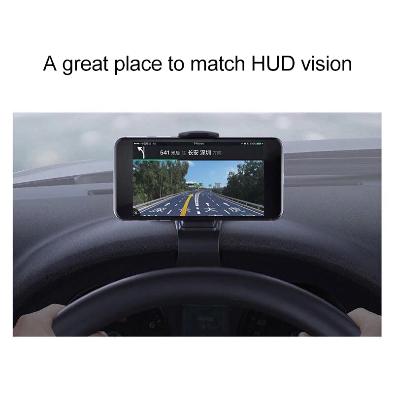 Автомобильный держатель HUD для приборной панели универсальный кронштейн