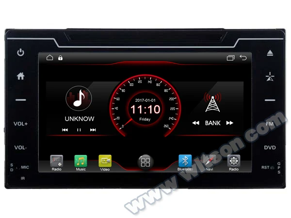 8&quot Android 10 OS Car DVD Multimedia Navigation GPS Radio for Toyota Corolla / Auris 2017-2019 with 128GB External HDD Support |