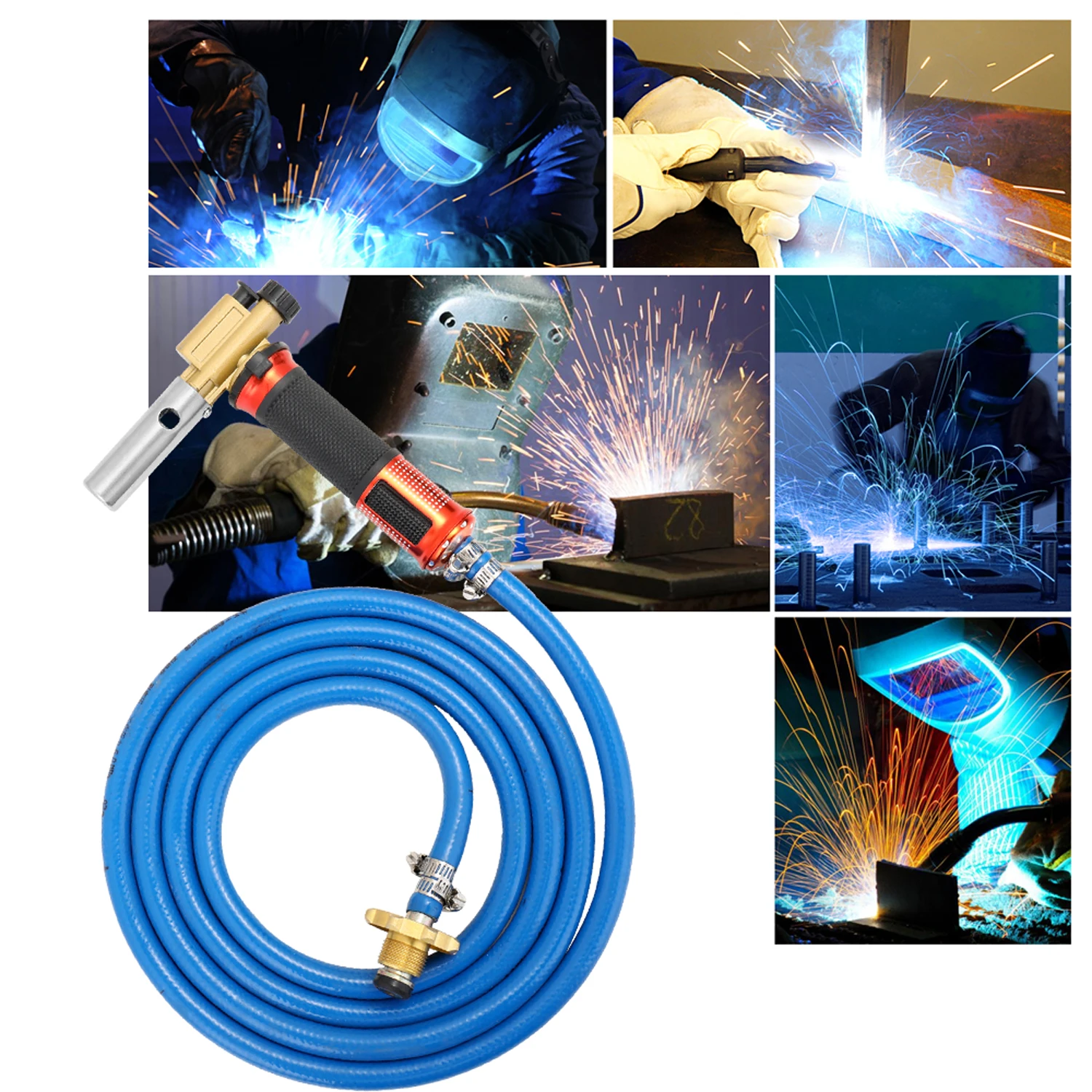 Газовый фонарь Ectronic Ignition, сварочный фонарь для сжиженных газов, комплект для пайки, для приготовления пищи, пайки, отопления, сварочного оборудования