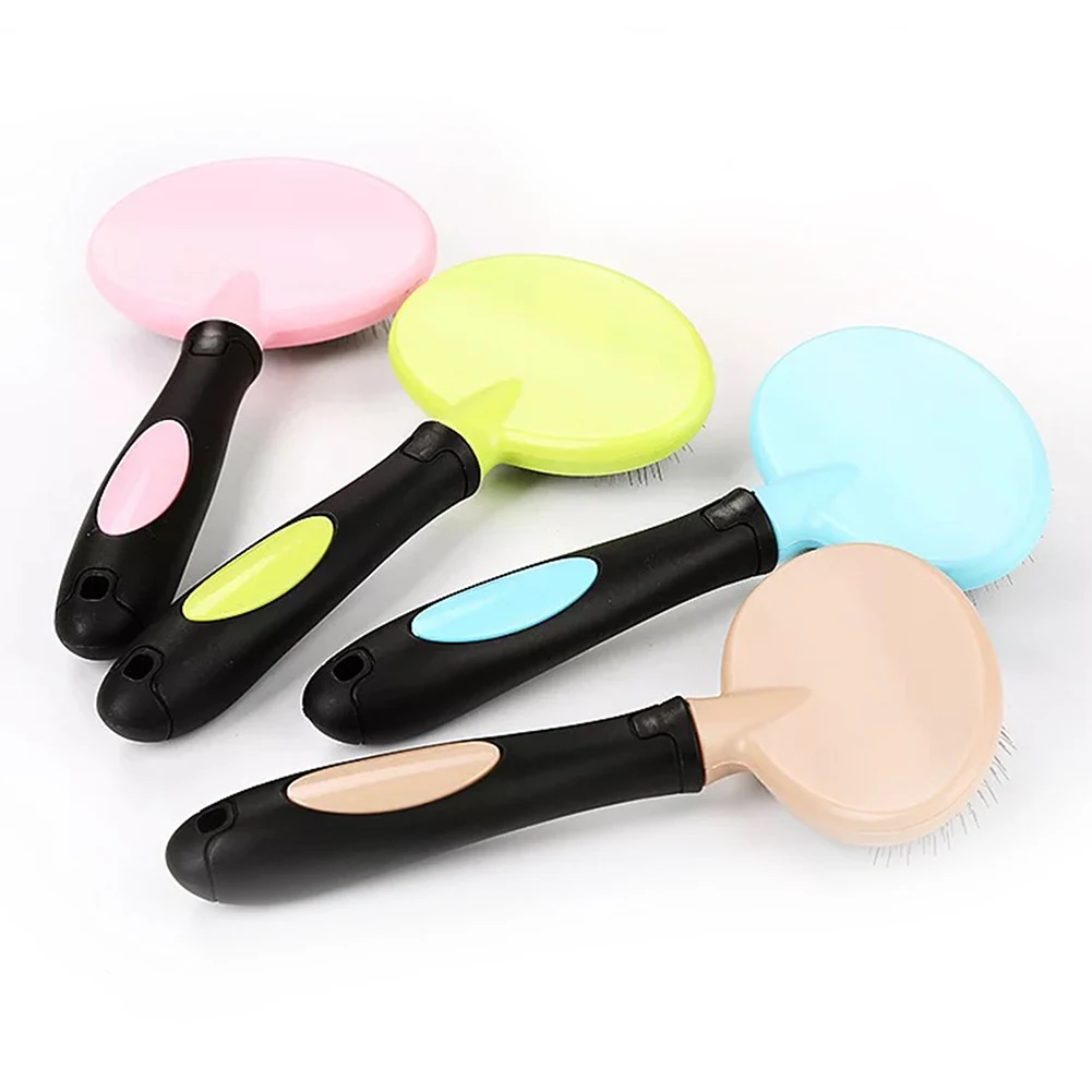 Массажные иголки для домашних собак, расчески для ухода за шерстью, щетка для удаления волос, инструмент для выпадения шерсти, аксессуары для собак