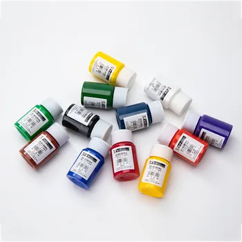 

30ml acrylic paint set diy special paint for plaster environmental protection art paint 12 color set Textile pigments