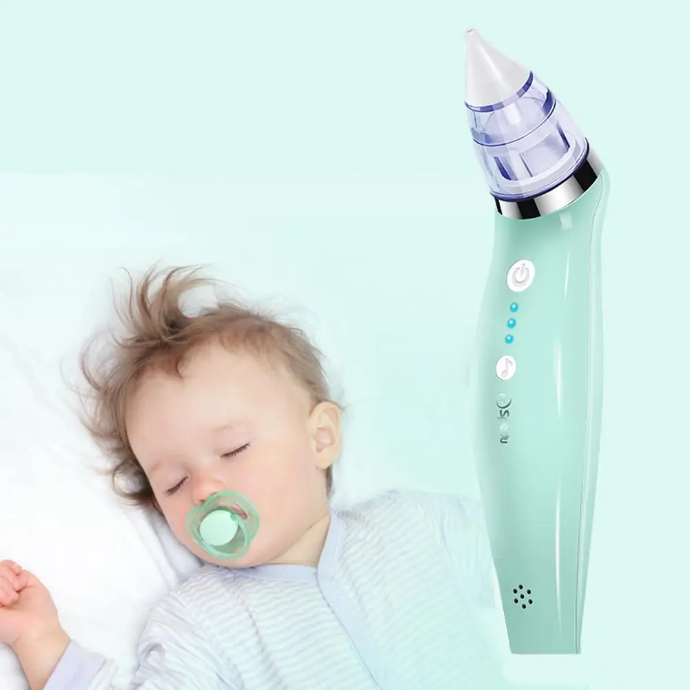Детский очиститель для носа, гигиенический безопасный Электрический носовой аспиратор, многофункциональный Электрический Безопасный носовой аспиратор для новорожденного малыша - Цвет: H