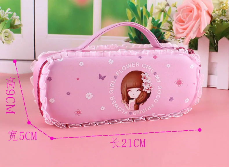 Милый чехол для карандашей Kawaii Kids Girl Pencil, многофункциональная сумка, сумка для ручек, школьные принадлежности, канцелярские принадлежности, подарки