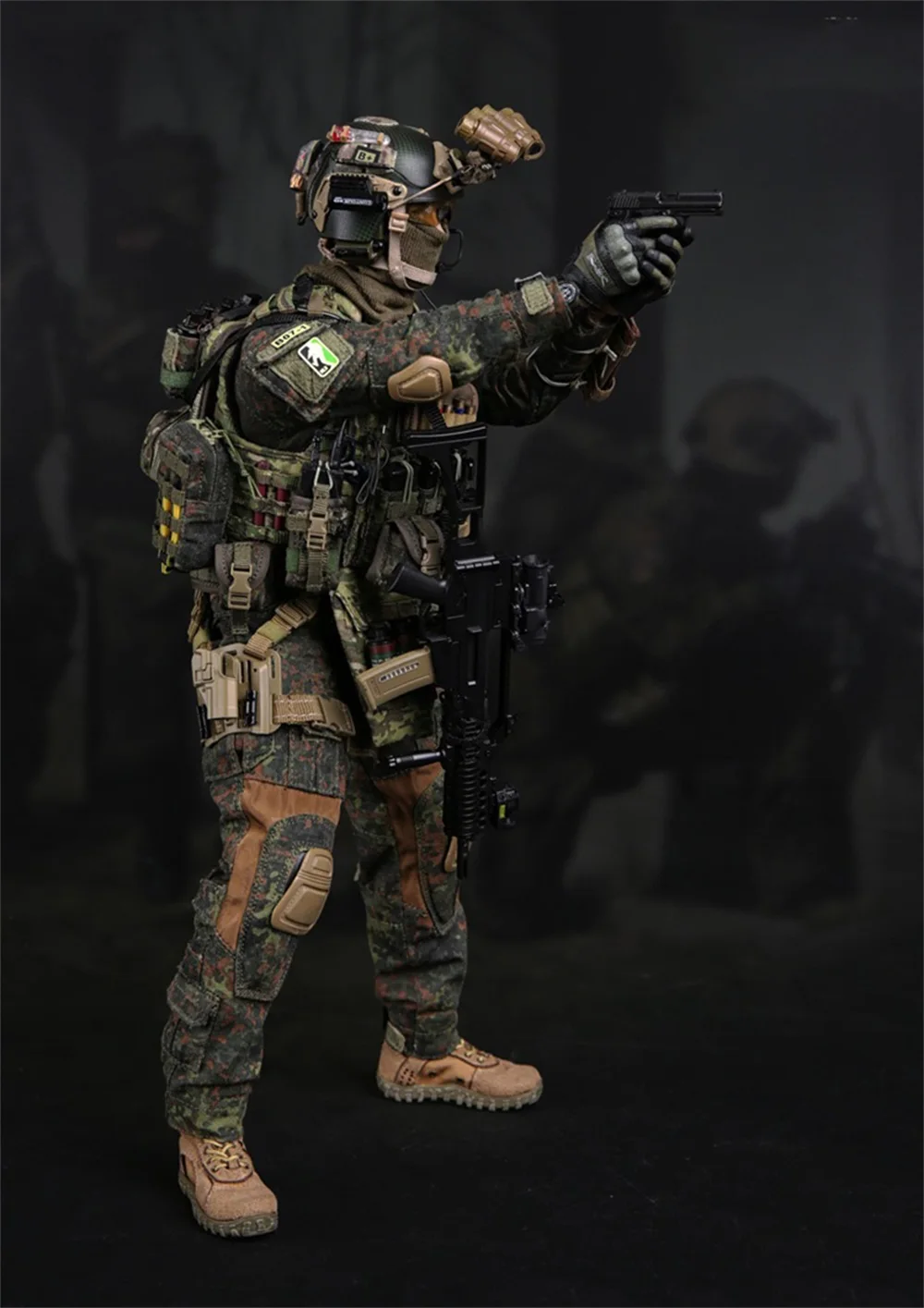 1/6 плотина 78037 KSK (KOMMANDO SPEZIALKRAFTE) ассаультер немецкий спецназ ударный рабочий коллекционный подарок