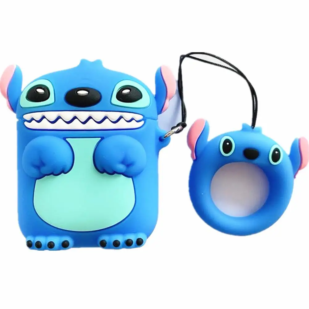 GloryStar наушники силиконовый защитный чехол мультфильм Iamge для Airpods2 беспроводной Bluetooth наушники силиконовый чехол