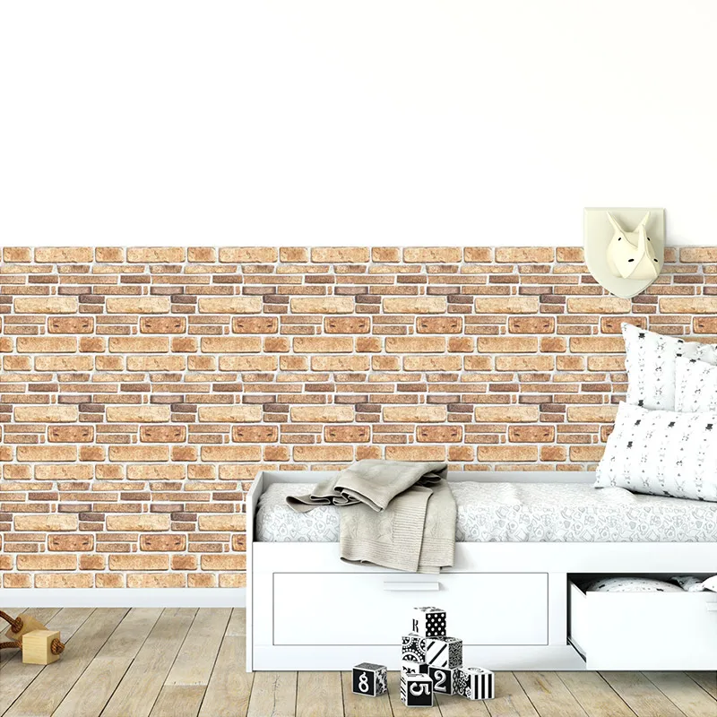 3d falso texturizado removivel parede autoadesivo prateleiras para contato 02