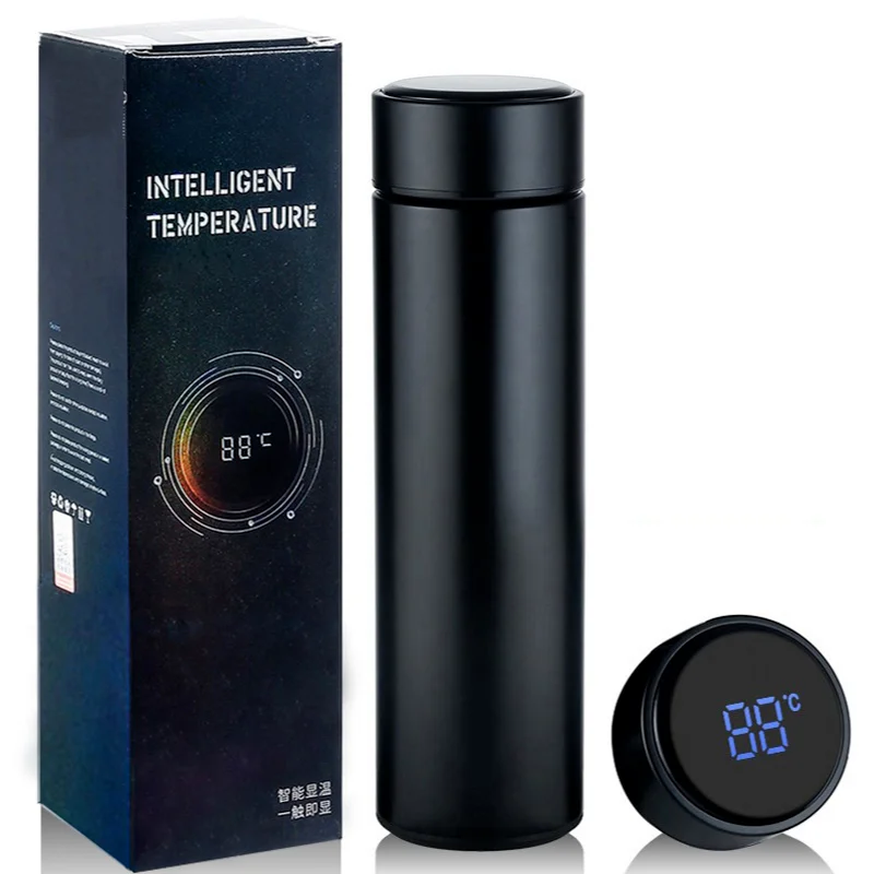 Smart Insulation Cup 316 Stainless Steel Student Water Home Creative Tea Business Gift Couple | Дом и сад