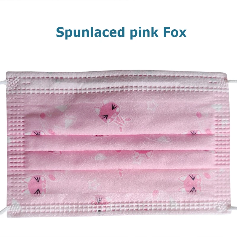 T12水刺布粉色狐狸