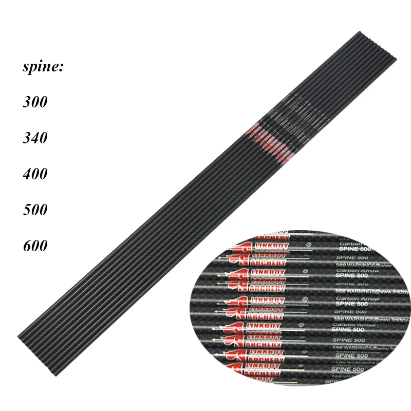Online 6 12 stücke Linkboy Bogenschießen ID6.2mm Reine 100% 3K Carbon Pfeile Wellen 32 \