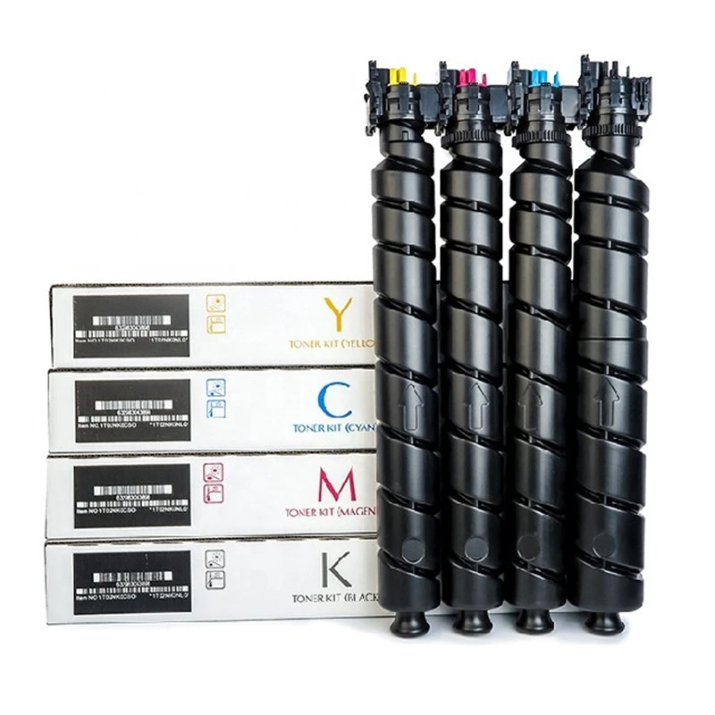 Refill Color Laser Toner Powder Kits for Kyocera taskalfa 2552ci 2552 TK-8345 TK8345 TK 8345 Laser Printer 40g/Bottle,4 Black 