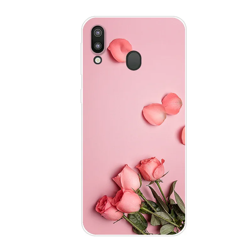 23 Для samsung M20 чехол милый мультфильм мягкий силиконовый планета кошка для телефона С Рисунком Тигра чехол для samsung Galaxy M20 задняя крышка M 20 M205F Coque - Цвет: 23